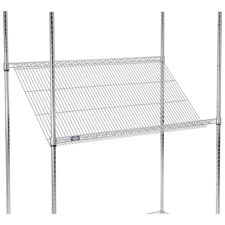 Global Industrial Chrome Wire Slant Shelf, 48x24 331CP6